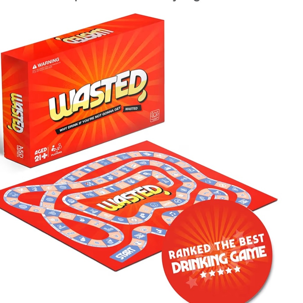 Wasted: a drinking game